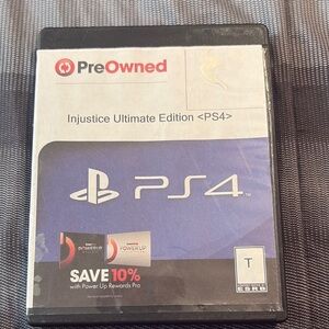 Injustice Ultimate Edition for the PlayStation 4 fully tested and works